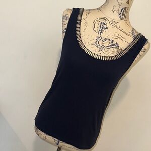 Black Sleeveless Top